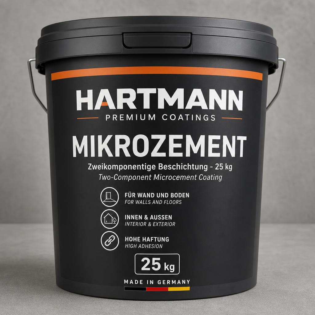 Hartmann Microcement 25 kg Bucket